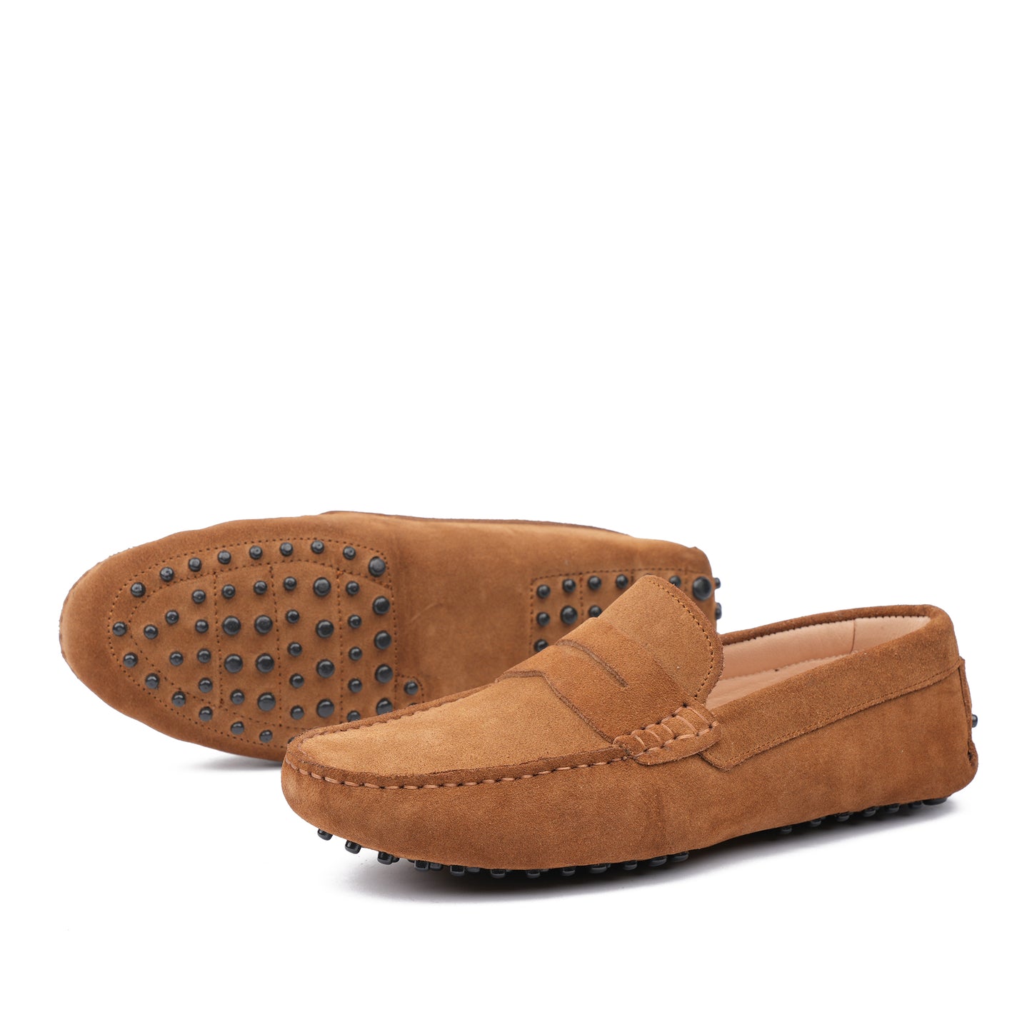 Léo-Mocassin en daim véritable